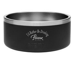 Flâneur Logo'd Yeti Dog Bowl