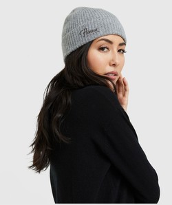 Flâneur Mongolian Cashmere Ribbed Beanie